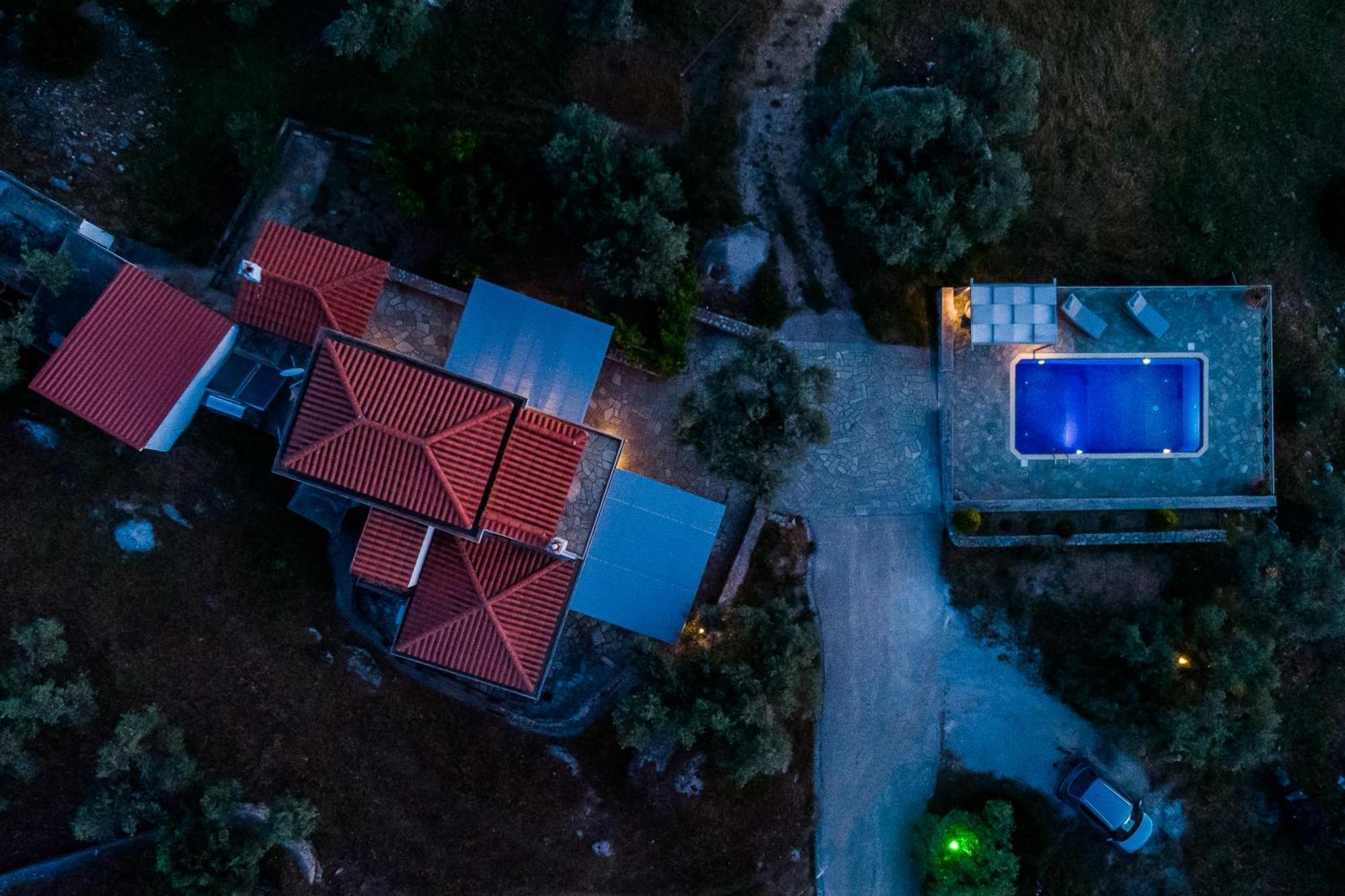 Villa Nektaria Alikias Ngoại thất bức ảnh