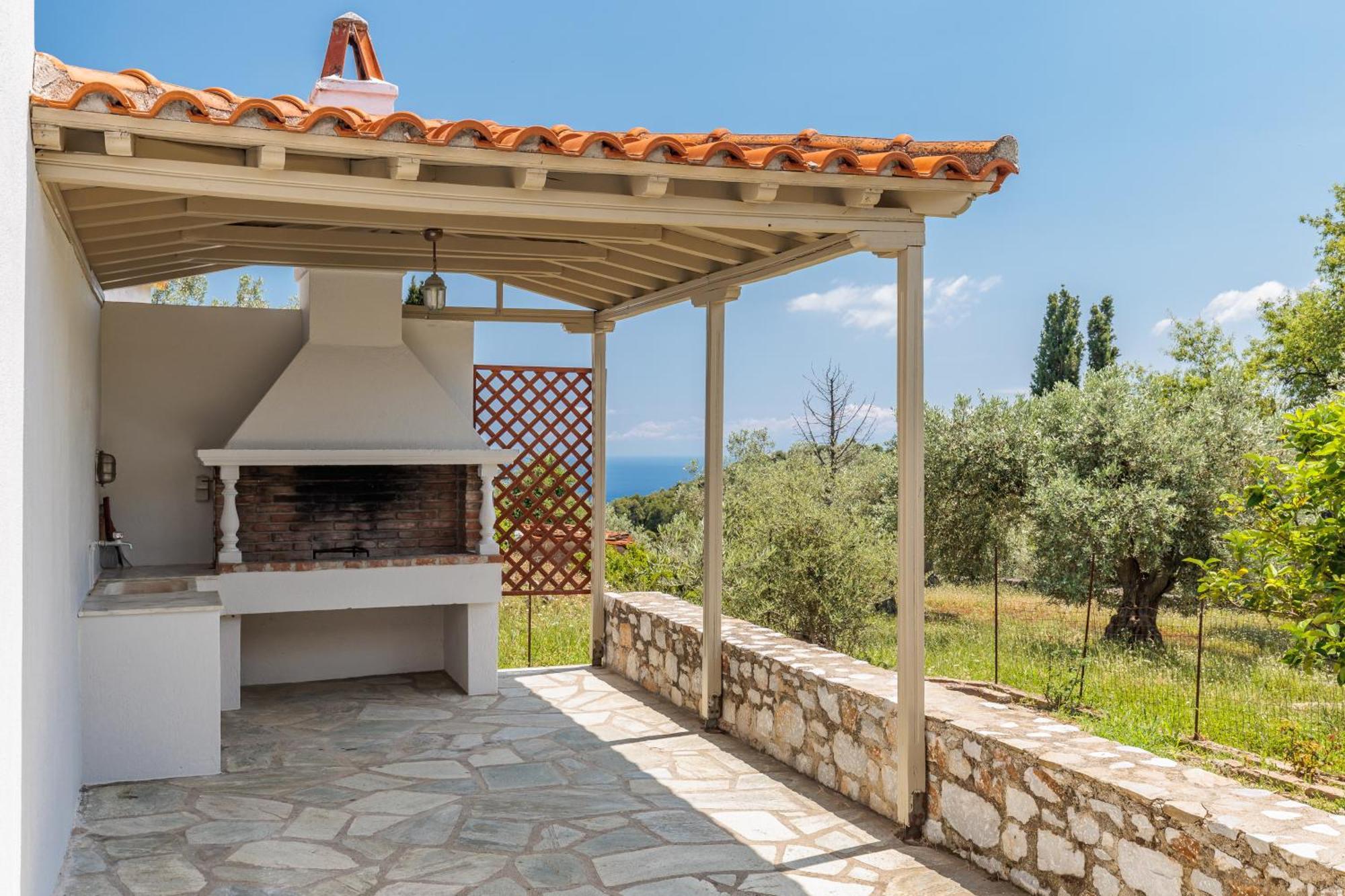 Villa Nektaria Alikias Ngoại thất bức ảnh