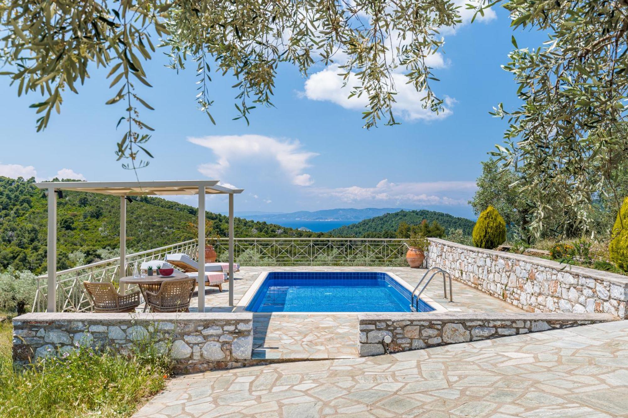 Villa Nektaria Alikias Ngoại thất bức ảnh