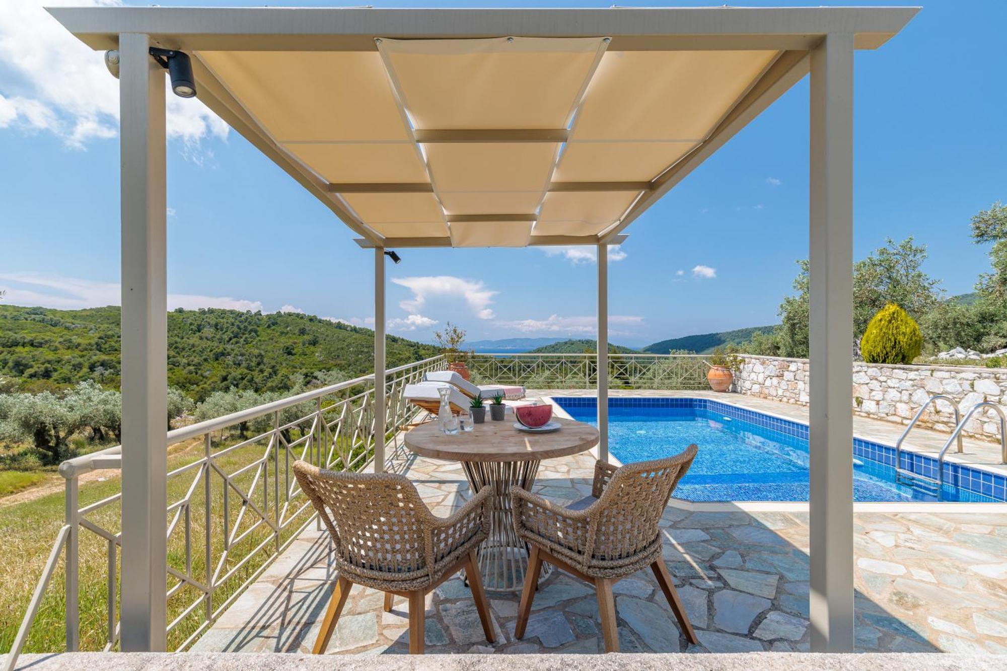 Villa Nektaria Alikias Ngoại thất bức ảnh