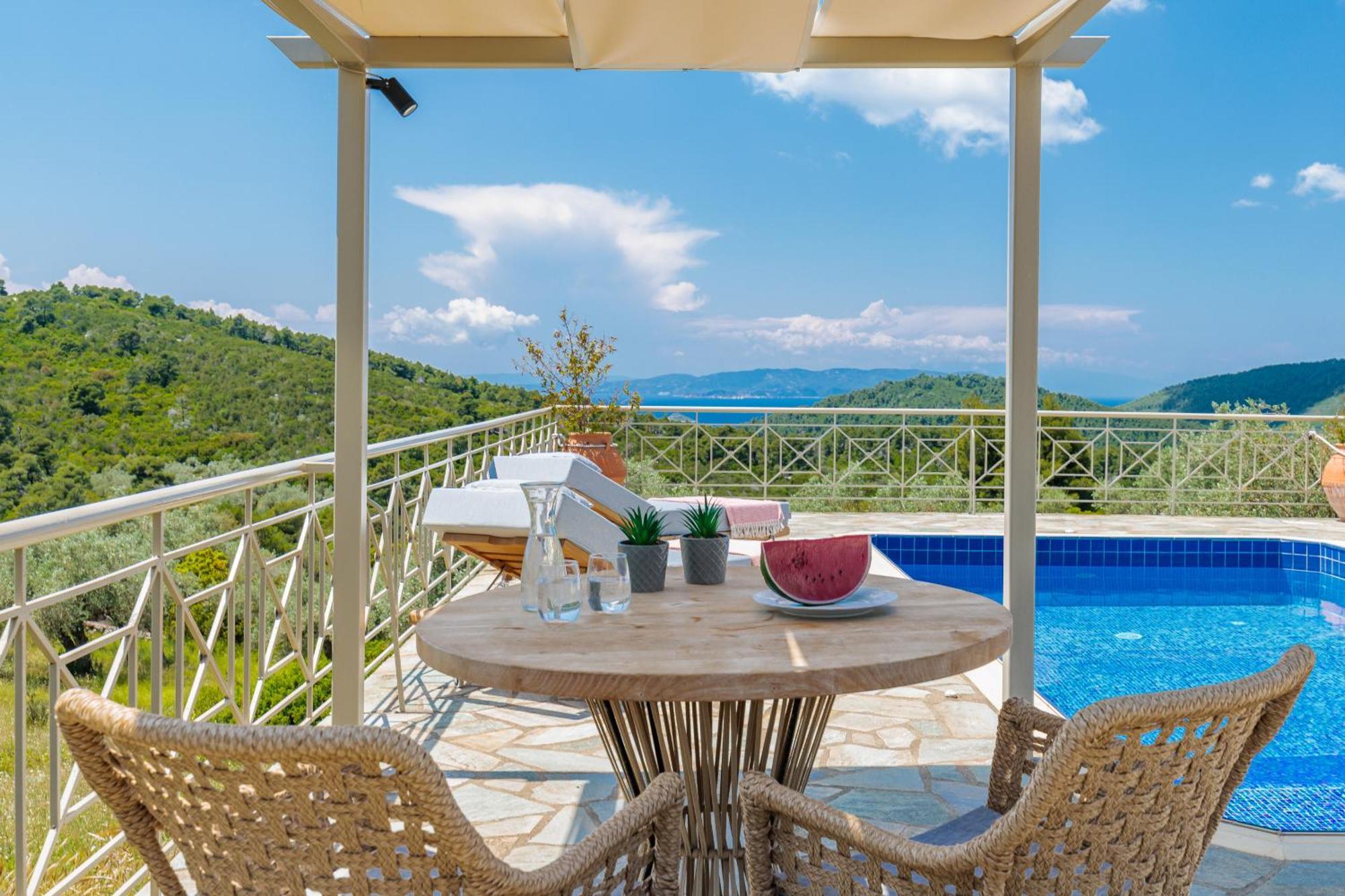 Villa Nektaria Alikias Ngoại thất bức ảnh