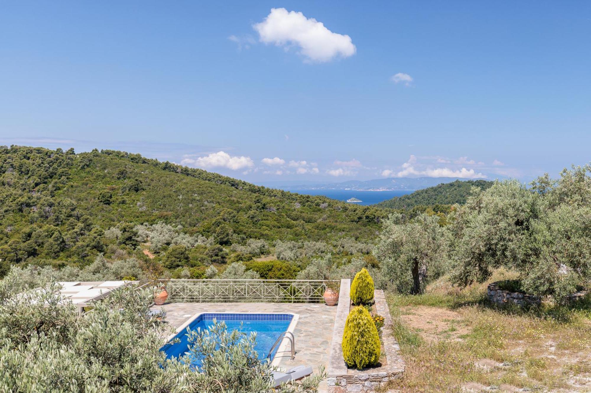 Villa Nektaria Alikias Ngoại thất bức ảnh